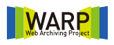 「インターネット資料収集保存事業（WARP）」の新しいロゴマーク
